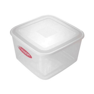 Beaufort Square Food Container Transparent (31 X 19 X 31Cm) from B&Q