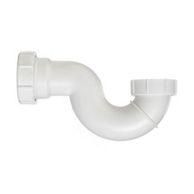 Make Bath Plastic P Trap - White - Image 4