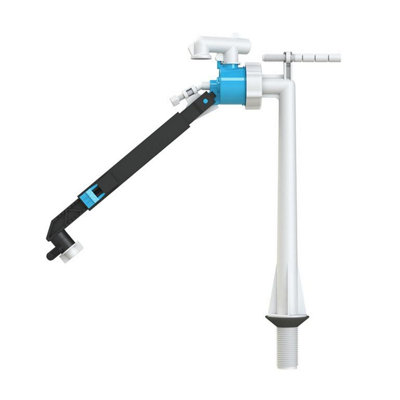 Viva Bottom Entry Ball Valve - White/Black - Image 4
