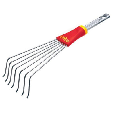 Wolf-Garten Multi-Change Small Sweep Rake Silver/red (One Size)
