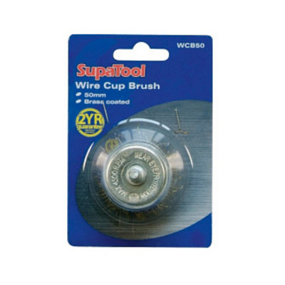 Supatool Unisex Silver Wire Cup Brush In - Image 3