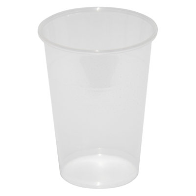 Caroline Plastic Half Pint Tumblers (Pack Of 18) Clear (300Ml) from B&Q