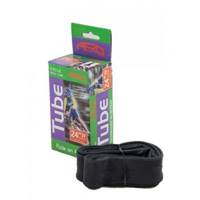 Aero Sport Butyl Inner Tube (Schrader Valve) Black (29In X 1.752.125) from B&Q