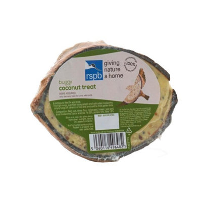 B&Q Rspb Coconut Suet Treat With Mealworms May Vary (320G) 320G