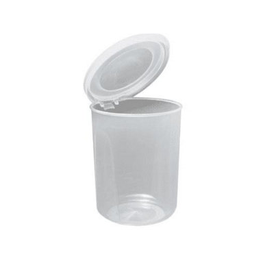 Beaufort Round Food Container With Hinged Lid Transparent (400Ml) from B&Q
