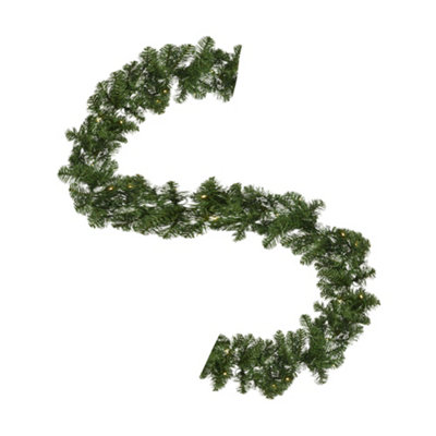 Kaemingk Imperial Pine Christmas Garland Green (One Size) from B&Q