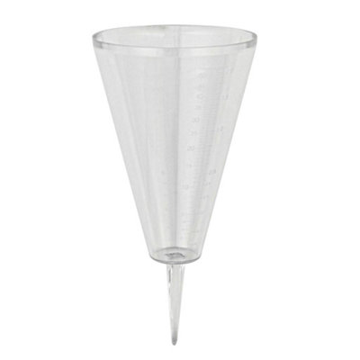 Supagarden Rain Meter Clear (One Size) from B&Q