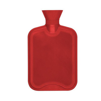 Hearth And Home Hot Water Bottle Red (2L) from B&Q