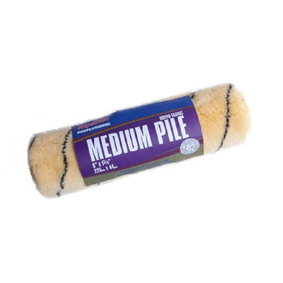 Supadec Medium Pile Roller Refill Cream (9In) from B&Q