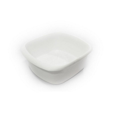Tml Rectangular Plastic Bowl White (11L) from B&Q