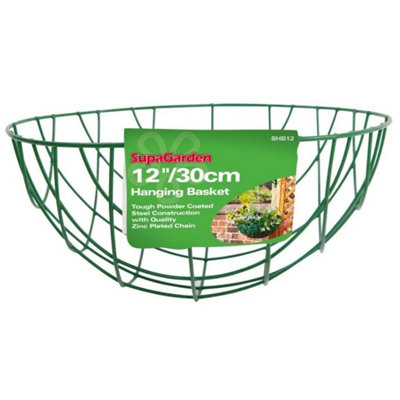 Ambador Hanging Basket Green (30Cm) from B&Q