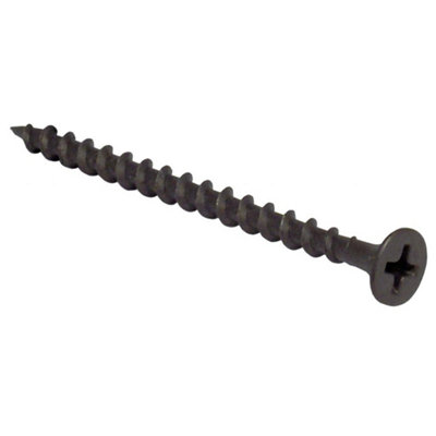 Picardy Unisex Black Phosphate Drywall Screws (Pack Of 1000) 0.39 X 4.2Cm In | Size: 0.39 X 4.2 Cm - Image 4