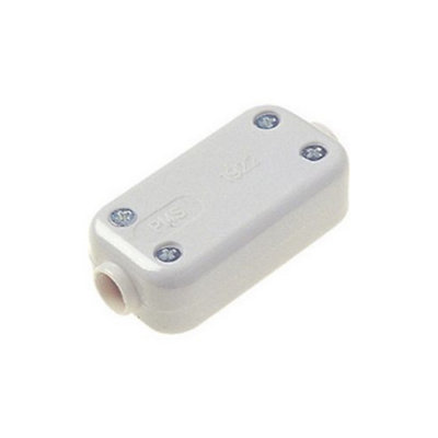 B&Q -  5A 2 Terminal Fixed Connector White (One Size)