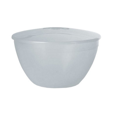 Just Pudding Basins Pudding Basin And Lid White (4 Pint) from B&Q