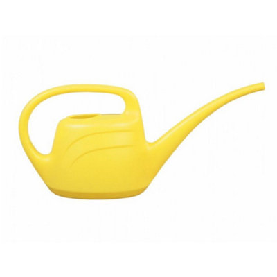 B&Q Green/Yellow Wash Eden Watering Can (2L) 2L