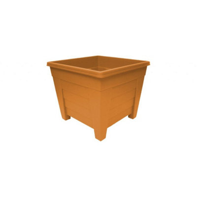 Grosvenor Square Planter Terracotta (27Cm) from B&Q