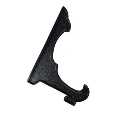  - Supahome Plate Stand Black (6In)