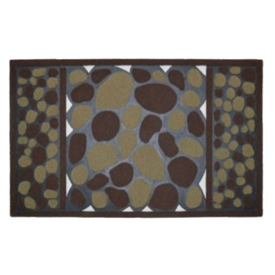  - Groundsman Stoney Flock Mat Brown (One Size)