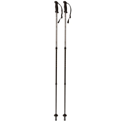 B&Q Tresp Transduo Piece Walking Pole Set Graphite (One ) Size 2