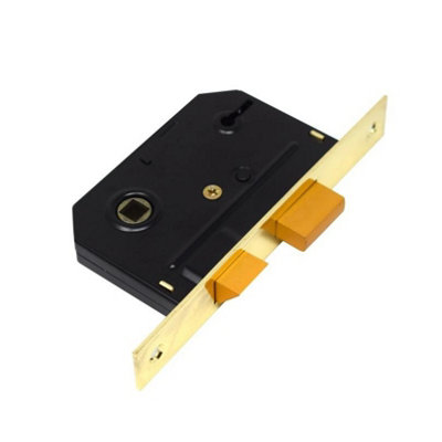 (One Size, Brass) Yale Essentials 3 Lever Sashlock 5059444139598 - Image 4