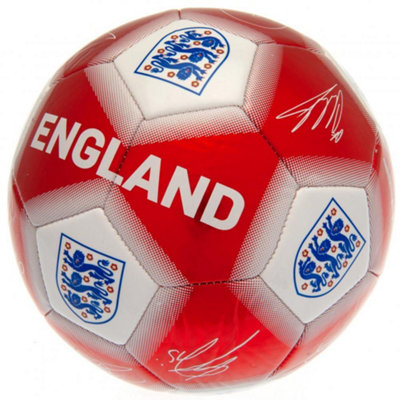 England Fa Football Signature Red (Size 5) from B&Q