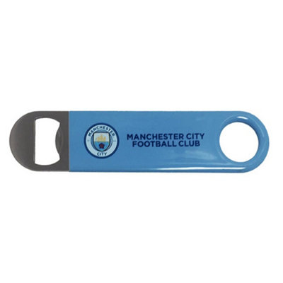 Manchester City Fc Bottle Opener Magnet Blue/silver (One Size) from B&Q
