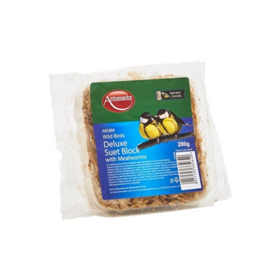 Ambador Suet Cake With Meal Worms May Vary (One Size) from B&Q