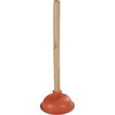 Supahome Sink Plunger Red/beige (14Cm) from B&Q