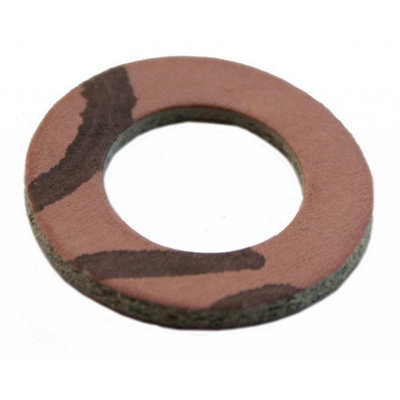  - Oracstar Fibre Washer Flexible Tap Connector0.5In (Pack Of 4) Brown (One Size)