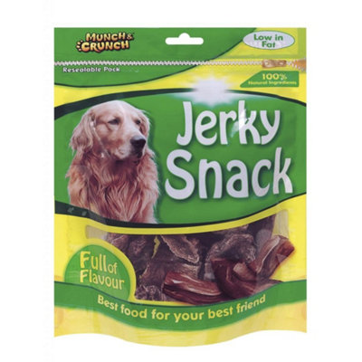 Munch & Crunch Beef Jerky Dog Snack May Vary (100G) from B&Q