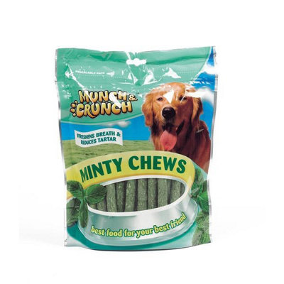 Munch & Crunch Minty Chews Dog Treats May Vary (250G) from B&Q