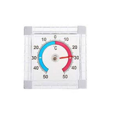 Supagarden Window Thermometer Clear (One Size) from B&Q