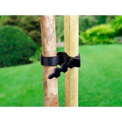 Supagarden Tree Tie Black (One Size) from B&Q