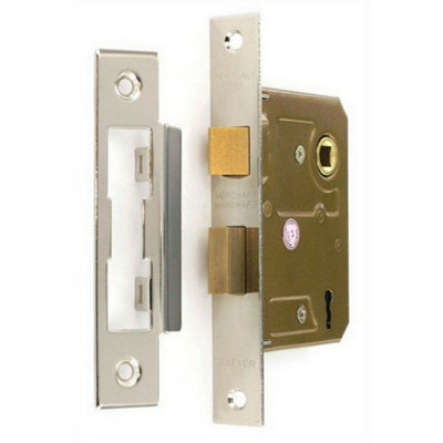 Securit Unisex Silver 3 Lever Sash Lock In - Image 4