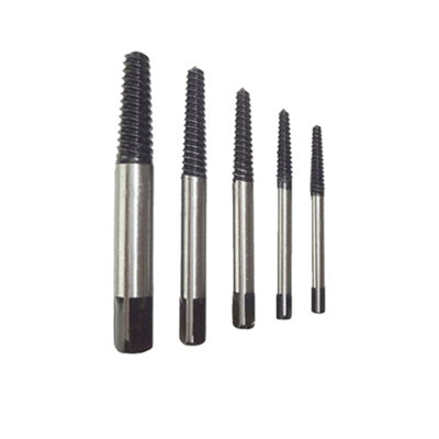 Supatool Screw Extractor Set (Pack Of 5) Silver (One Size) from B&Q