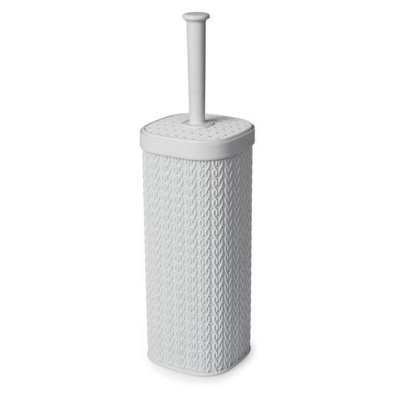 Blue Canyon Lace Design Toilet Brush White (One Size) from B&Q