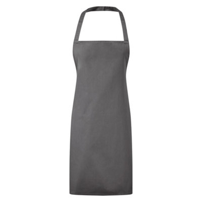 Premier Ladies/womens Essential Bib Apron / Catering Workwear from B&Q