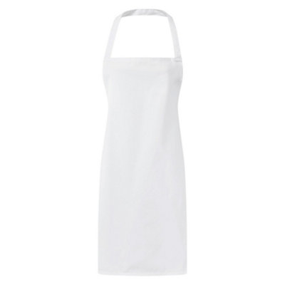 Premier Ladies/womens Essential Bib Apron / Catering Workwear from B&Q