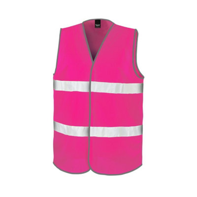  - Result Core Adult Unisex Motorist Hi-Vis Safety Vest