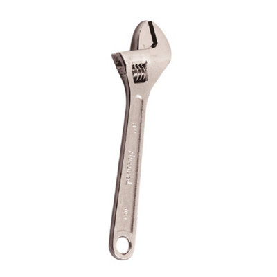 Supatool Adjustable Wrench Silver (10In) from B&Q