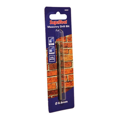 Supatool Masonry Drill Bit Silver (6 X 100mm) from B&Q