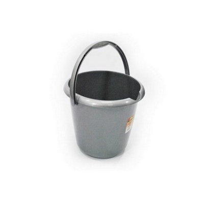 Tml Bucket Silver (One Size) Quality Product from B&Q