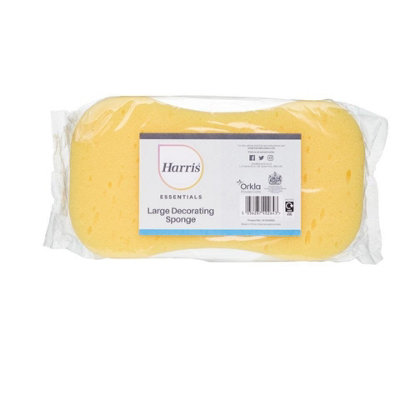 B&Q -  Essentials Sponge Yellow (Large)