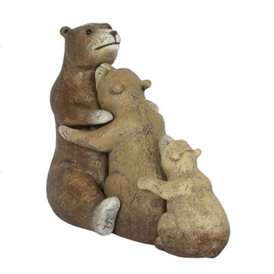 Something Different Bear Family Ornament - Brown - Image 3
