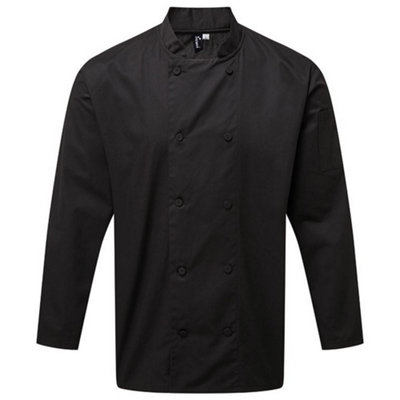  - Premier Unisex Adults Chefs Coolchecker Long Sleeve Jacket