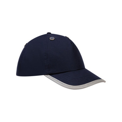 Yoko Adults Unisex Safety Bump Cap Navy (One Size) from B&Q