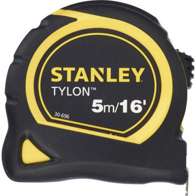 Stanley Metric/imperial Measuring Tape Black/yellow (One Size) from B&Q