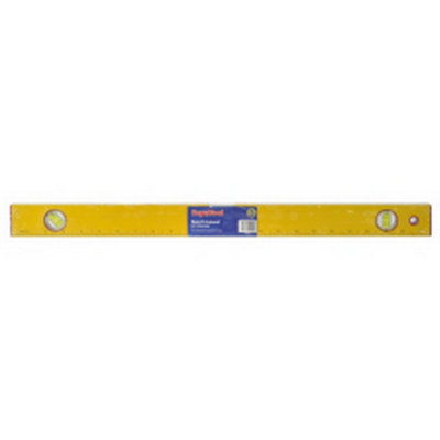 B&Q Yellow Supatool Spirit Level (One ) 60Cm