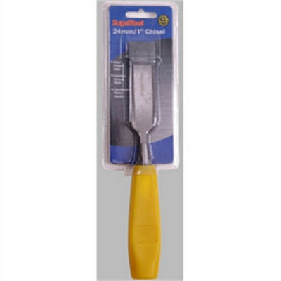Supatool Chisel Yellow/silver (One Size) from B&Q