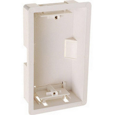 Dencon 2 Gang Dry Lining Box White (36mm) from B&Q
